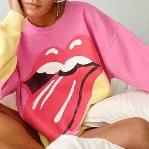 Urban Outfitters rolling stones sweatshirt